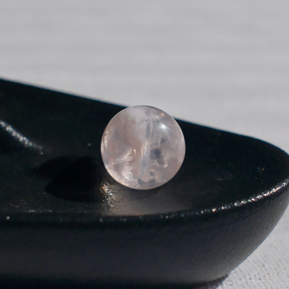 Vivid Pink Snow Phantom Quartz Bead