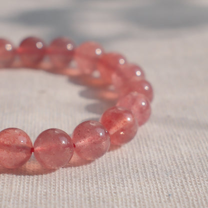 Strawberry Quartz Bracelet