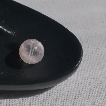 Vivid Pink Snow Phantom Quartz Bead
