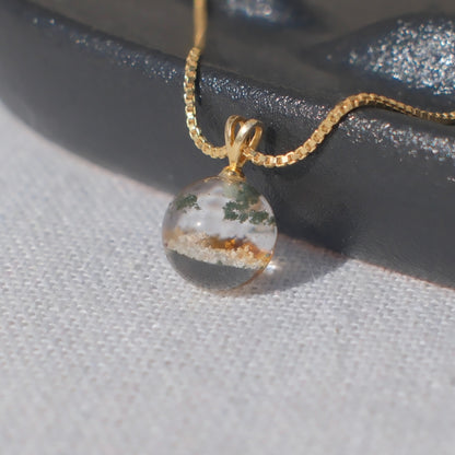 Four Seasons Phantom Quartz Pendant Necklace