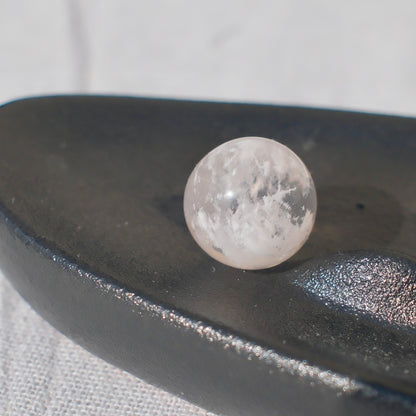 Light Pink Snow Phantom Quartz Bead