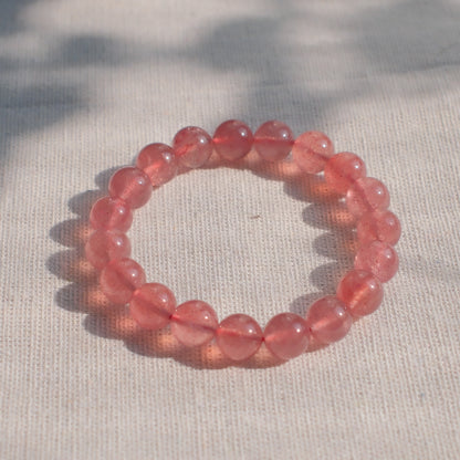 Strawberry Quartz Bracelet